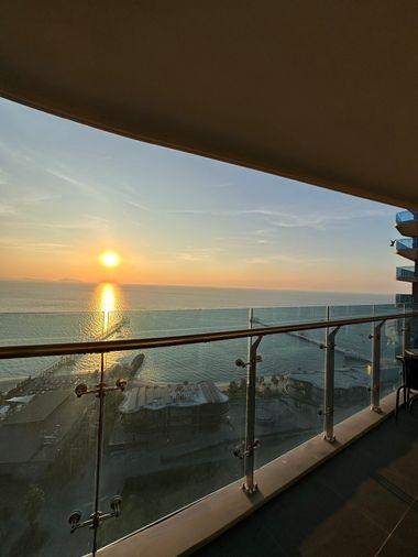 picture For rent: The Symphony, private beach condo: 2 bed 2 bath, 18th floor, area 78 sq m, panoramic sea view - 2/24