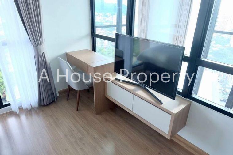 picture For rent The Sky Condo Sriracha Penthouse, beautiful room, high floor, sea view - 3/12