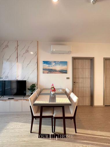 picture For rent: The Symphony, private beach condo: 2 bed 2 bath, 18th floor, area 78 sq m, panoramic sea view - 22/24