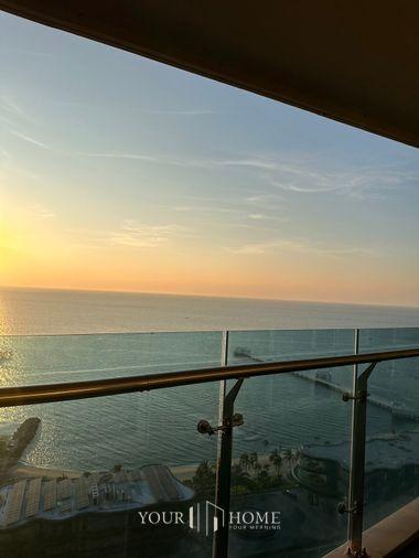 picture For rent: The Symphony, private beach condo: 2 bed 2 bath, 18th floor, area 78 sq m, panoramic sea view - 3/24