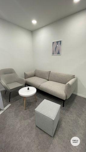picture Office space for rent at Ratchada One Building. decorated in a simple and comfortable style, with complete furniture and office equipment. - 7/9