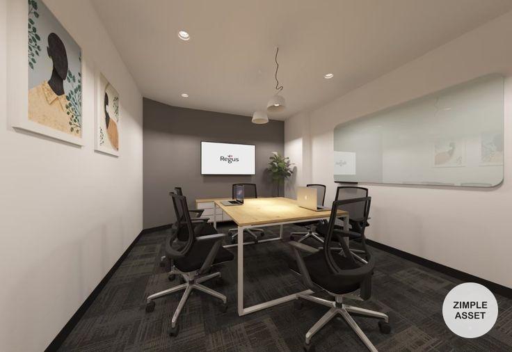 picture Serviced office for rent at Muang Thai Phatra Tower on Ratchada Road. Fully equipped with office furniture commute via MRT and public transportation. - 10/15