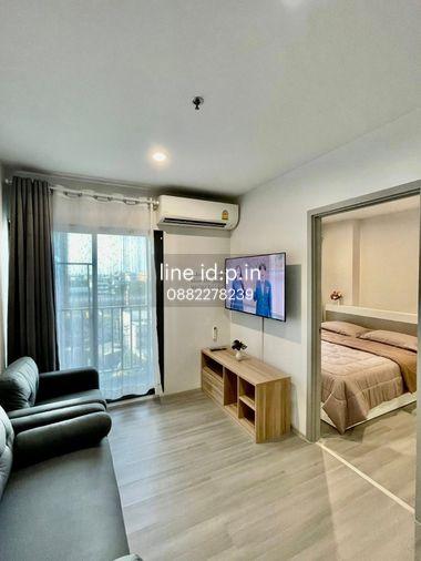 รูป ห้องสวยและใหม่มากก 2 นอนพร้อมห้องทำงาน ชั้นเตี้ย ปลอดภัยแผ่นดินไหว ตึก A ให้เช่า เดอะ พาร์คแลนด์ จรัญ-ปิ่นเกล้า (Parkland Charan-Pinklao) - รูปที่ 2/15