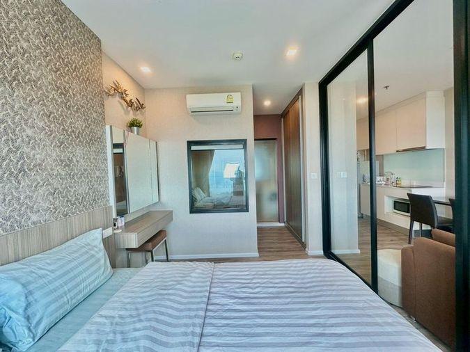 รูป ขายคอนโดไนท์บริดจ์ ดิ โอเชี่ยน ศรีราชา ห้องสวย พร้อมเฟอร์ ชั้นสูง วิวทะเล  - รูปที่ 4/16