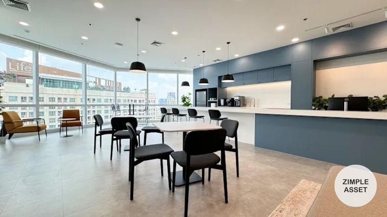 picture Modern Office Space for Rent at The Rice Tower Phayathai this location offers seamless connectivity and unmatched urban convenience. - 3/9