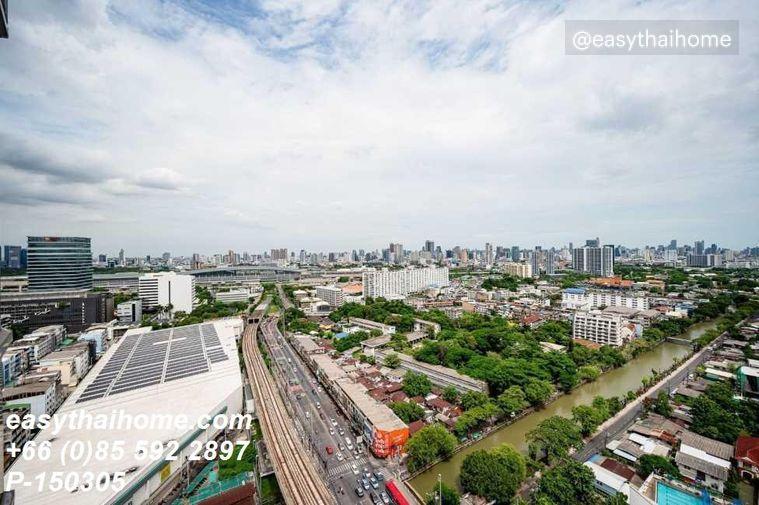 รูป P-150305 วิวเมืองสุดปัง! ไอดีโอ โมบิ บางซื่อ แกรนด์ อินเตอร์เชนจ์ ใกล้ MRT บางซ่อน เพียง 3 นาที! 24,000 บาท Line Id: @easythaihome 085-592-2897 - รูปที่ 3/10