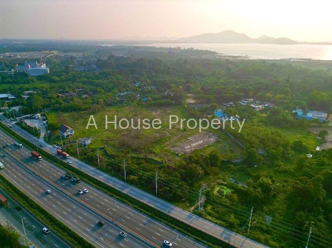 รูป ขายที่ดินติดถนนมอเตอร์เวย์ ศรีราชา แปลงสวย โซนบ้านห้วยกรุ ทำเลงาม ใกล้อ่างเก็บน้ำบางพระ - รูปที่ 8/10