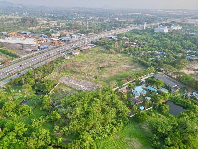 รูป ขายที่ดินติดถนนมอเตอร์เวย์ ศรีราชา แปลงสวย โซนบ้านห้วยกรุ ทำเลงาม ใกล้อ่างเก็บน้ำบางพระ  - รูปที่ 6/10