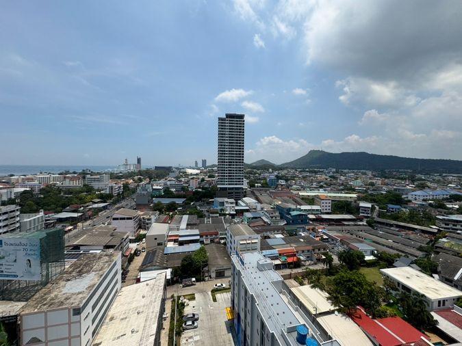 รูป ให้เช่า : Keen condo : 1 Bed 35 ตรม ชั้น 14 วิวทะเล : คอนโดใกล้ห้างโรบินสัน - รูปที่ 11/11