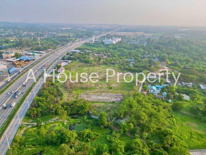 รูป ขายที่ดินติดถนนมอเตอร์เวย์ ศรีราชา แปลงสวย โซนบ้านห้วยกรุ ทำเลงาม ใกล้อ่างเก็บน้ำบางพระ - รูปที่ 7/10
