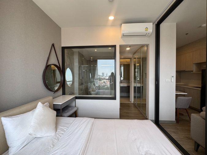 รูป ให้เช่า : Keen condo : 1 Bed 35 ตรม ชั้น 14 วิวทะเล : คอนโดใกล้ห้างโรบินสัน - รูปที่ 3/11