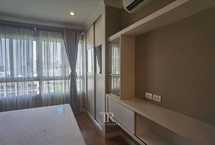 รูป 🏙 ให้เช่าคอนโด Lumpini Place พระราม 9 – รัชดา | 14,000 บาท/เดือน ใกล้ MRT พระราม 9 | ห้องแต่งครบ Built-in | Line: @323gqmho | รหัส: T1645 - รูปที่ 4/9