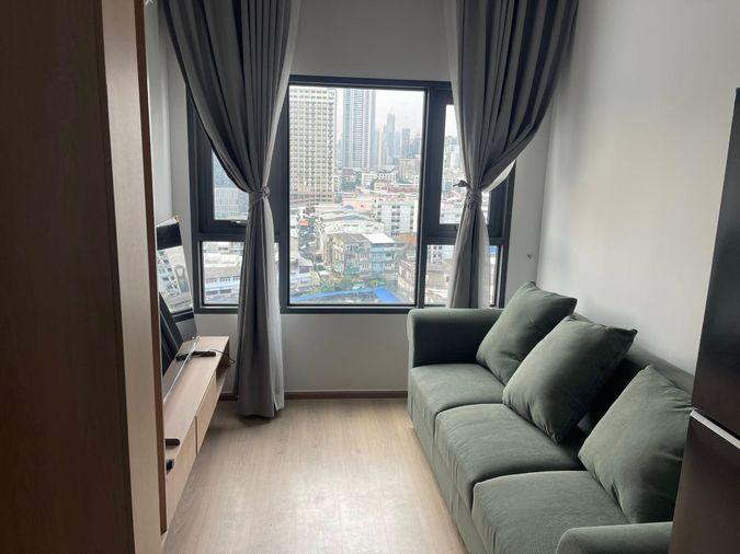 รูป ให้เช่า Life Rama 4 – Asoke | ห้อง Simplex 32 ตร.ม. ชั้น 12 | ใกล้ MRT ศูนย์สิริกิติ์ | เช่า 28,000 บ./เดือน | Ref: T1677 - รูปที่ 1/11