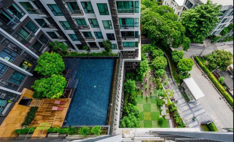 picture for rent Rhythm Sukhumvit36-38. 2beds 55sqm. Line id: @pfagent - 12/12