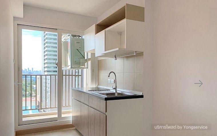 picture Call : 085-141-3333 Condo Supalai Veranda Ramkhamhaeng, 41 sq.m 1 Bedroom 22 floor Clear View, Tower A - 7/13