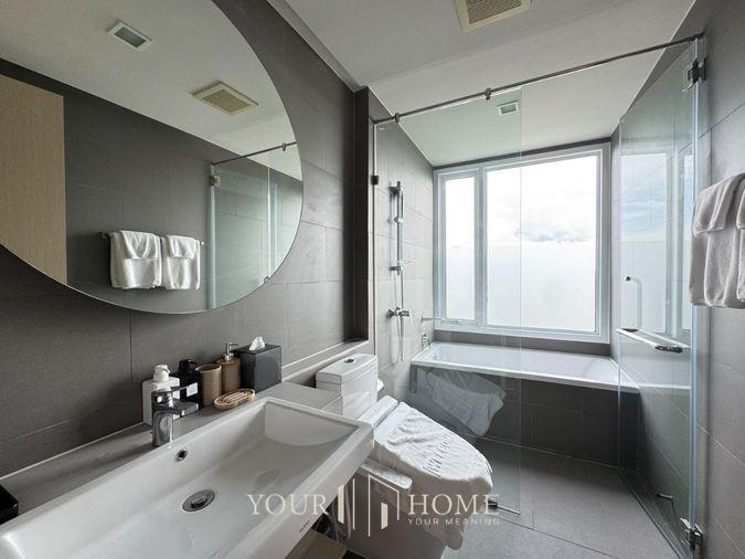 picture Yuu Sriracha: 2 bed 2 bath, 28th floor, area 67 sq m, panoramic sea view: Brand new room, ready to move in. - 13/21