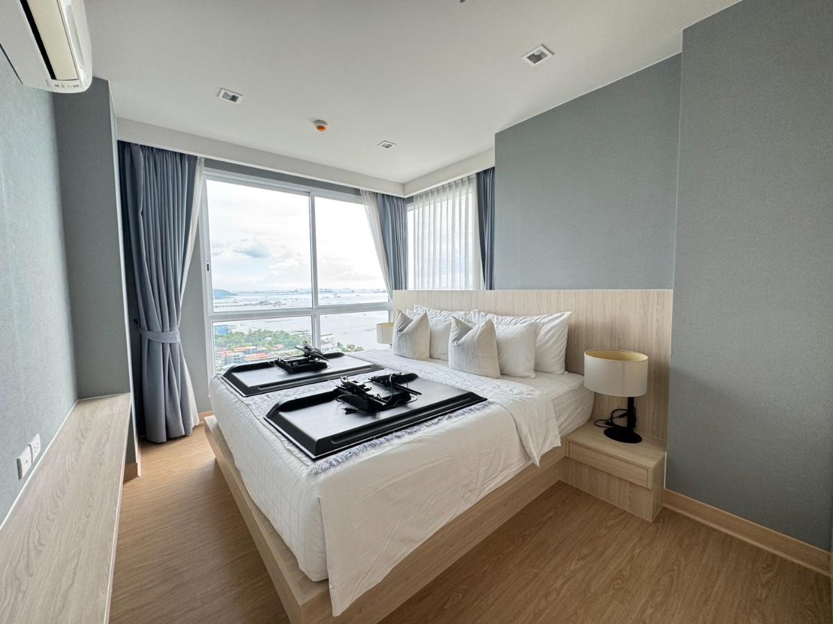 รูป Yuu Sriracha : 2 bed 2 bath ชั้น 28 พื้นที่ 67 ตรม วิวทะเลพาโนราม่า : ห้องใหม่เลยค้าบ พร้อมเข้าอยู่ - รูปที่ 5/21