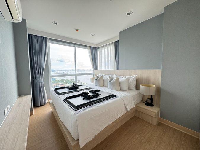 picture Yuu Sriracha: 2 bed 2 bath, 28th floor, area 67 sq m, panoramic sea view: Brand new room, ready to move in. - 5/21