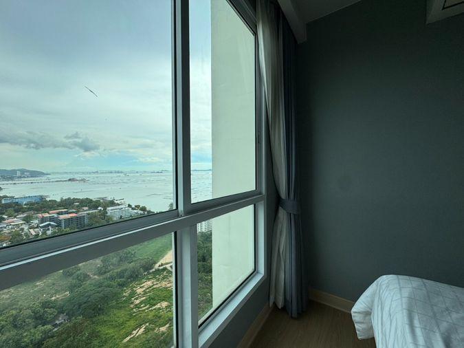 picture Yuu Sriracha: 2 bed 2 bath, 28th floor, area 67 sq m, panoramic sea view: Brand new room, ready to move in. - 19/21