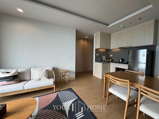 picture Yuu Sriracha: 2 bed 2 bath, 28th floor, area 67 sq m, panoramic sea view: Brand new room, ready to move in. - 7/21