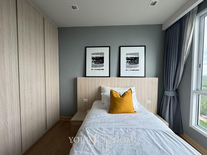 picture Yuu Sriracha: 2 bed 2 bath, 28th floor, area 67 sq m, panoramic sea view: Brand new room, ready to move in. - 18/21