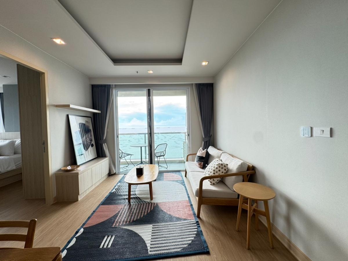 รูป Yuu Sriracha : 2 bed 2 bath ชั้น 28 พื้นที่ 67 ตรม วิวทะเลพาโนราม่า : ห้องใหม่เลยค้าบ พร้อมเข้าอยู่ - รูปที่ 1/21