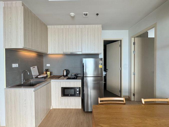 picture Yuu Sriracha: 2 bed 2 bath, 28th floor, area 67 sq m, panoramic sea view: Brand new room, ready to move in. - 2/21