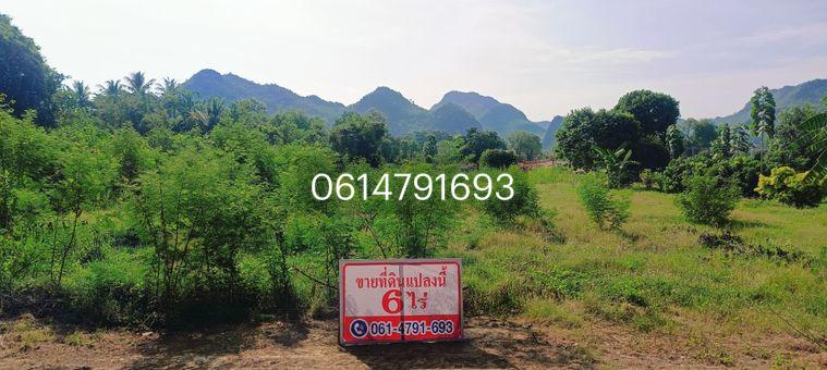 รูป ขายที่ดิน 6 ไร่ กาญจนบุรี บ้านถ้ำมังกรทอง ต. เกาะสำโรง ราคา 8.2 ลบ. - รูปที่ 1/3
