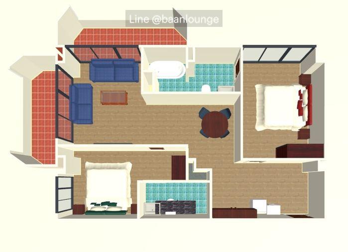 รูป PSJ Penthouse (พีเอสเจ เพนท์เฮ้าส์) - รูปที่ 10/10