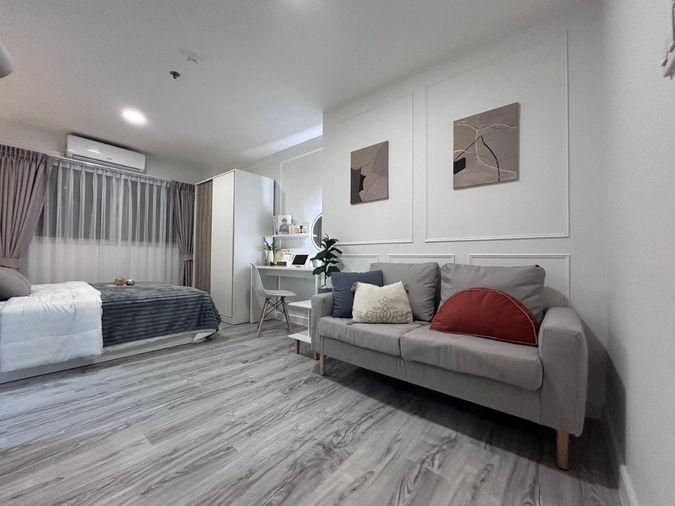 รูป 👉 ขาย คอนโดราคา ล้านต้นๆ 🏢 ลุมพินี คอนโดทาวน์ 🛋 เฟอร์ฯ + เครื่องใช้ไฟฟ้าครบ 🛠 รีโนเวทพร้อมอยู่ 🧳 ใกล้ 🚅 BTS รามอินทรา - รูปที่ 12/22