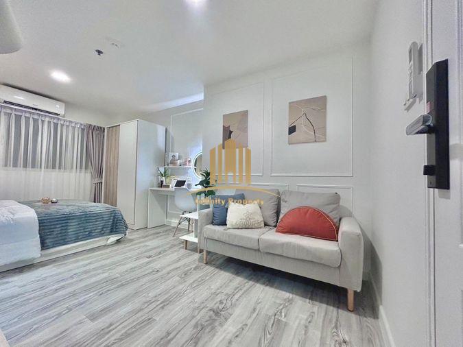 รูป 👉 ขาย คอนโดราคา ล้านต้นๆ 🏢 ลุมพินี คอนโดทาวน์ 🛋 เฟอร์ฯ + เครื่องใช้ไฟฟ้าครบ 🛠 รีโนเวทพร้อมอยู่ 🧳 ใกล้ 🚅 BTS รามอินทรา - รูปที่ 1/22