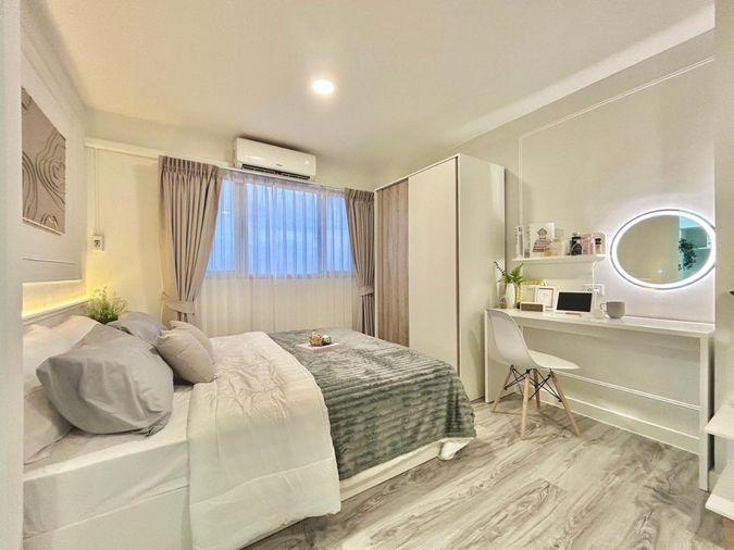 รูป 👉 ขาย คอนโดราคา ล้านต้นๆ 🏢 ลุมพินี คอนโดทาวน์ 🛋 เฟอร์ฯ + เครื่องใช้ไฟฟ้าครบ 🛠 รีโนเวทพร้อมอยู่ 🧳 ใกล้ 🚅 BTS รามอินทรา - รูปที่ 14/22