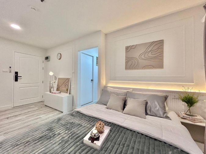 รูป 👉 ขาย คอนโดราคา ล้านต้นๆ 🏢 ลุมพินี คอนโดทาวน์ 🛋 เฟอร์ฯ + เครื่องใช้ไฟฟ้าครบ 🛠 รีโนเวทพร้อมอยู่ 🧳 ใกล้ 🚅 BTS รามอินทรา - รูปที่ 2/22
