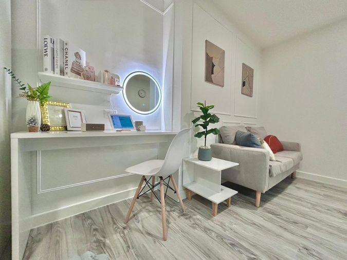 รูป 👉 ขาย คอนโดราคา ล้านต้นๆ 🏢 ลุมพินี คอนโดทาวน์ 🛋 เฟอร์ฯ + เครื่องใช้ไฟฟ้าครบ 🛠 รีโนเวทพร้อมอยู่ 🧳 ใกล้ 🚅 BTS รามอินทรา - รูปที่ 13/22