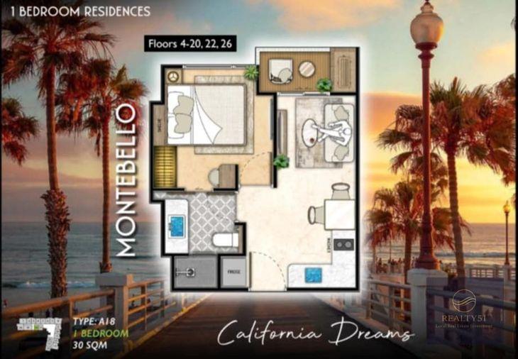 รูป โครงการสุดหรูที่ตั้งอยู่ในหาดจอมเทียน The Santa Monica ซึ่งเป็นโครงการคุณภาพจาก The Riviera Group - รูปที่ 20/35