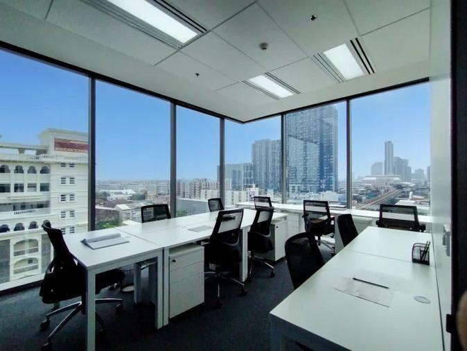 รูป พื้นที่สำนักงานให้เช่าที่ Sukhumvit Hills ในย่านบางจาก ด้วยอาคารกระจกสูง 19 ชั้น ติดถนนสุขุมวิท สัญญาเช่าแบบยืดหยุ่น ตอบโจทย์ทุกความต้องการของการทำงาน - รูปที่ 1/11