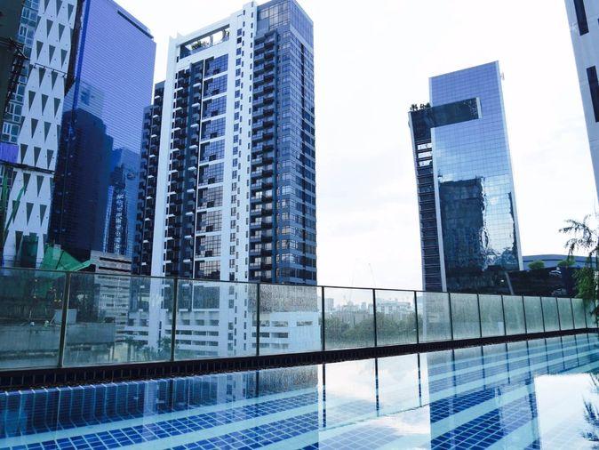 รูป 🏡ให้เช่าคอนโด โนเบิล รีวอลฟ์ รัชดา 1 : Noble Revolve Ratchada ใกล้ MRT ศูนย์วัฒนธรรม(ST-02) - รูปที่ 9/10