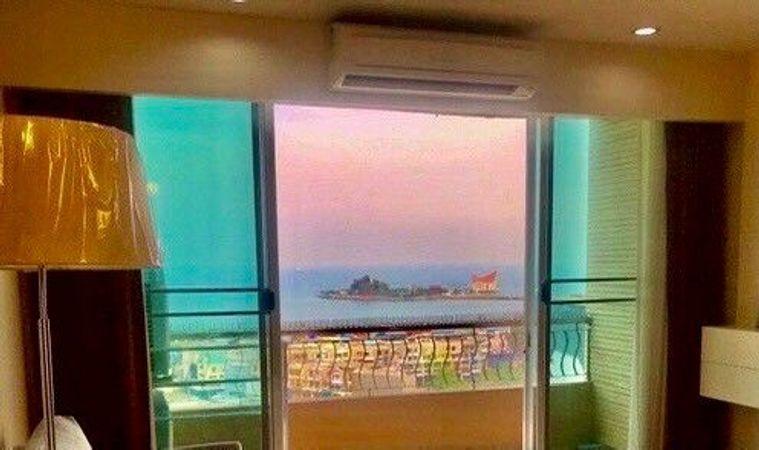 รูป ให้เช่าศรีราชา คอนโด วิว ห้องสวย วิวทะเล ตกแต่งครบ พร้อมเฟอร์  - รูปที่ 7/10