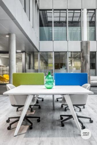 picture Serviced office for rent at Summer Hill Phra Khanong, near BTS. The space features modern interior design and fully equipped with office furniture. - 6/11