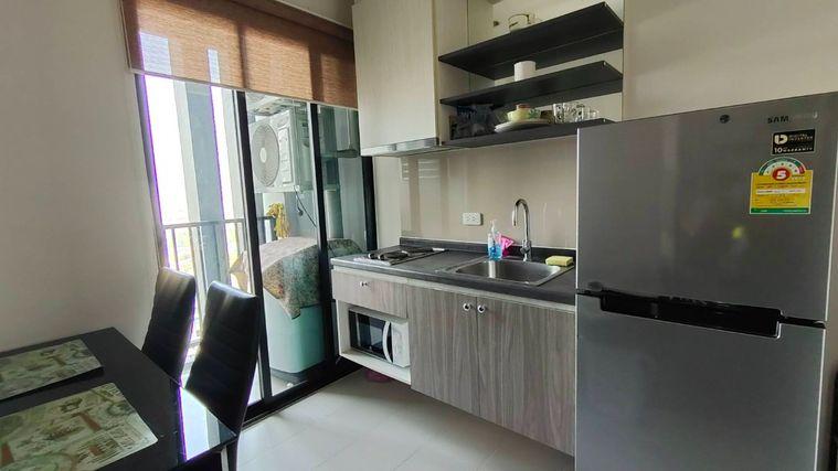 รูป Condo for rent  : The Base Park West Sukhumvit 77(BTS Onnut ) MK-02  line @livingbkk - รูปที่ 6/11