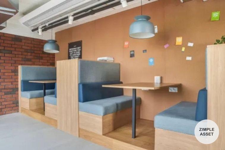 picture Serviced office for rent in mixed-use building at Icon Park Hotel, Chiang Mai. A spacious and well-lit modern workspace designed to support working. - 10/10