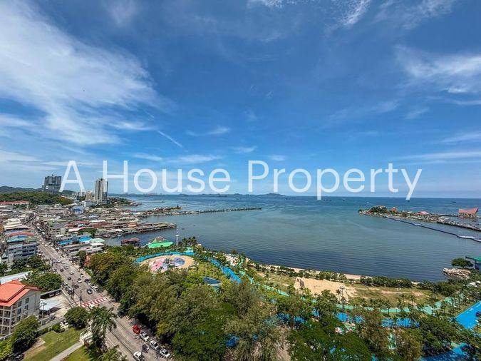 picture For rent: Ladda Plus Condo, Sriracha, large room, beautiful view, full sea view - 15/17