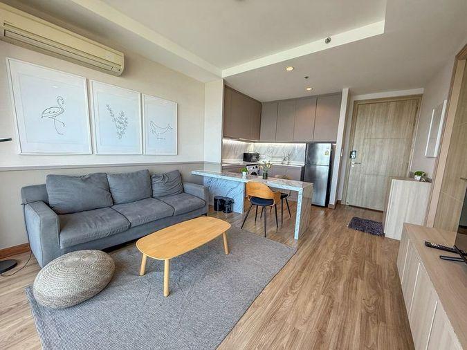 picture For rent: Ladda Plus Condo, Sriracha, large room, beautiful view, full sea view - 8/17