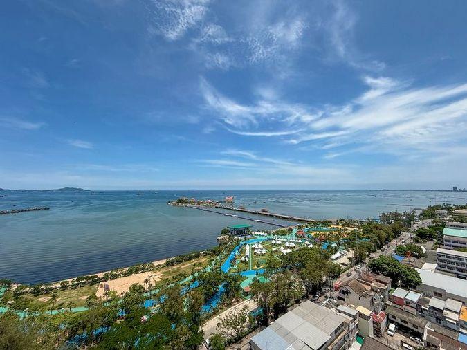 picture For rent: Ladda Plus Condo, Sriracha, large room, beautiful view, full sea view - 17/17