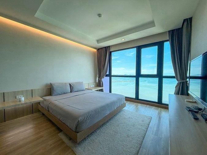 picture For rent: Ladda Plus Condo, Sriracha, large room, beautiful view, full sea view - 1/17