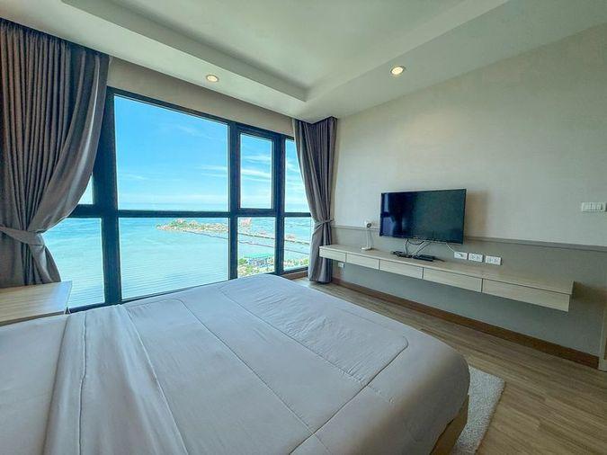 picture For rent: Ladda Plus Condo, Sriracha, large room, beautiful view, full sea view - 2/17