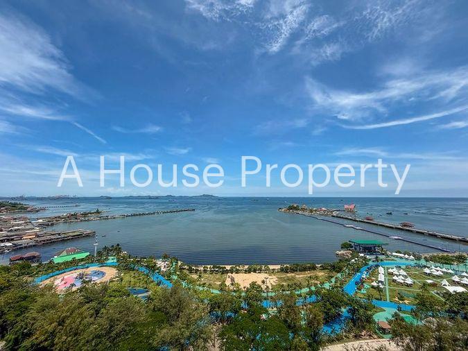 picture For rent: Ladda Plus Condo, Sriracha, large room, beautiful view, full sea view - 16/17