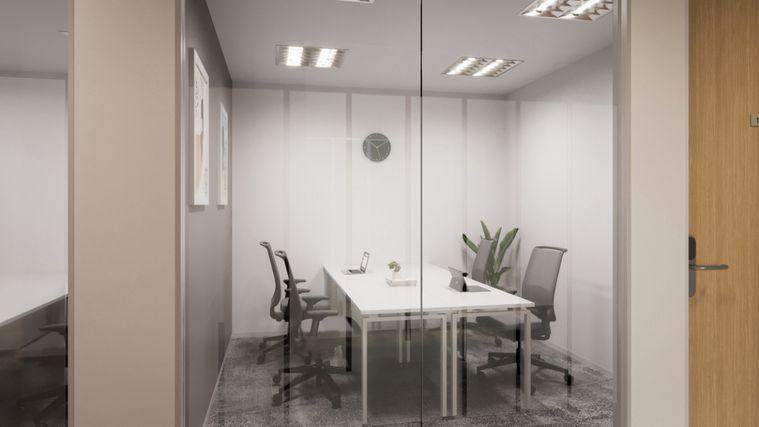 picture Office Space for Rent at RASA One Tower, Phahonyothin Area Prime Location Near BTS | Modern & Luxurious Building | Surrounded by Shops and Restaurants - 3/8