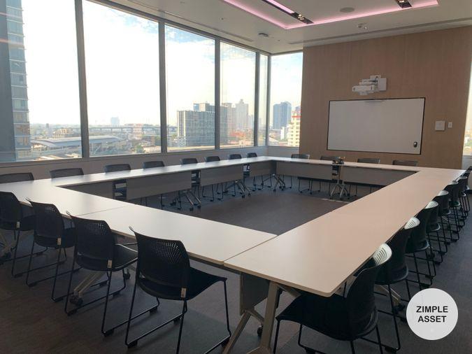 picture Service office space for rent on 66 Tower building in Phra Khanong area, near BTS Udomsuk. Complete facilities and office equipment. - 6/16
