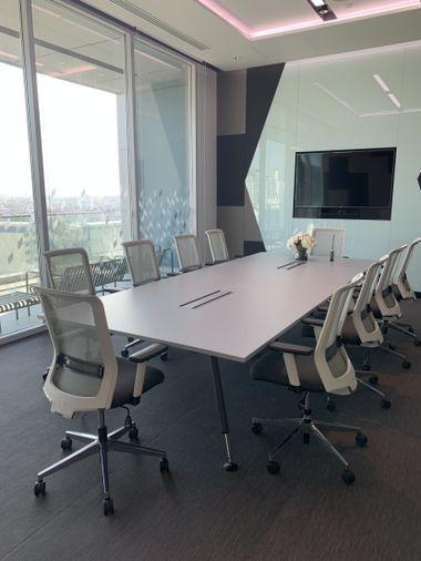 picture Service office space for rent on 66 Tower building in Phra Khanong area, near BTS Udomsuk. Complete facilities and office equipment. - 8/16